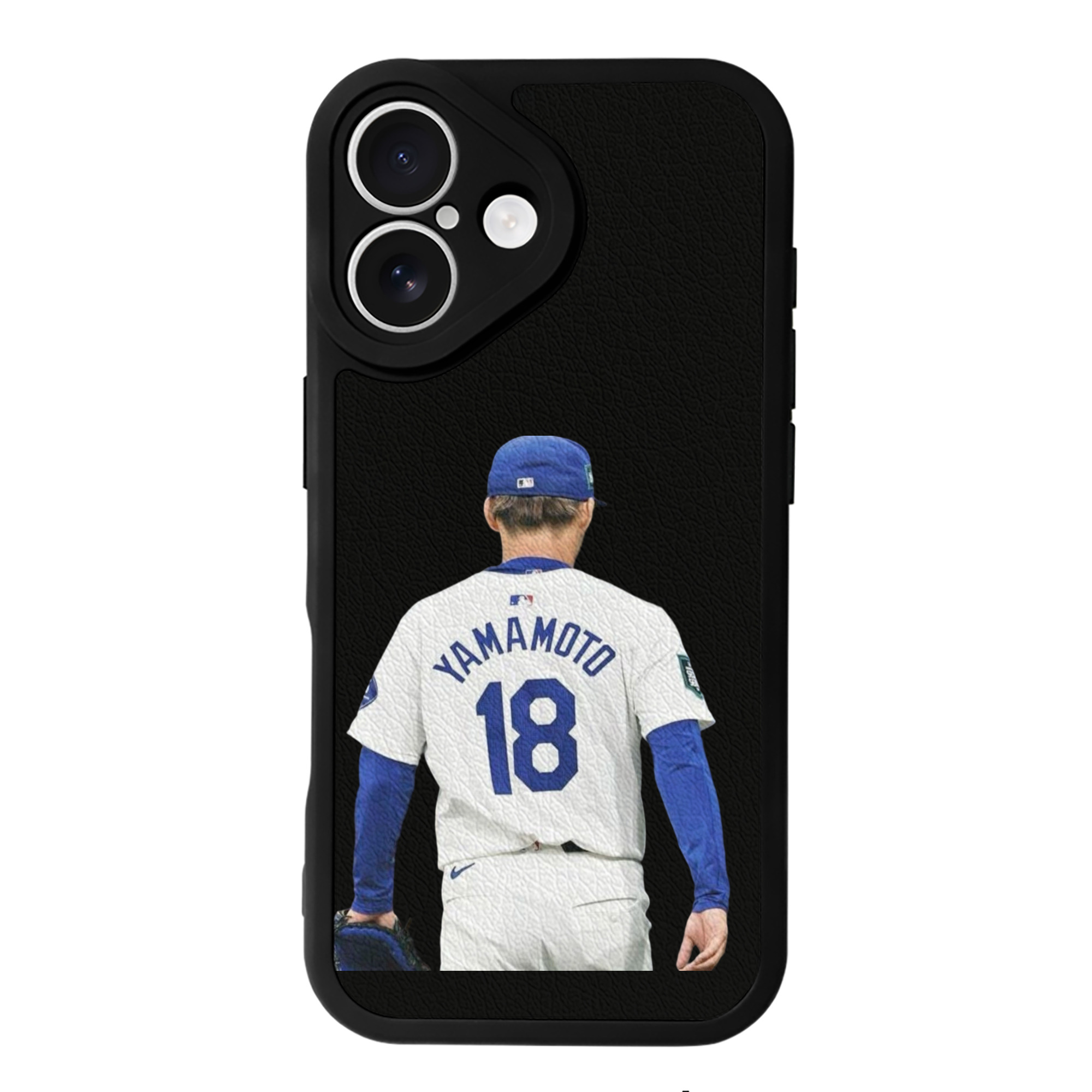  IPhone 16 Silicone Leather Case – UV Print, Lambskin Texture – Perfect Fit, Wireless Charging Compatible, Scratch Resistant, Precise Cutouts – Stylish Protection For IPhone 16